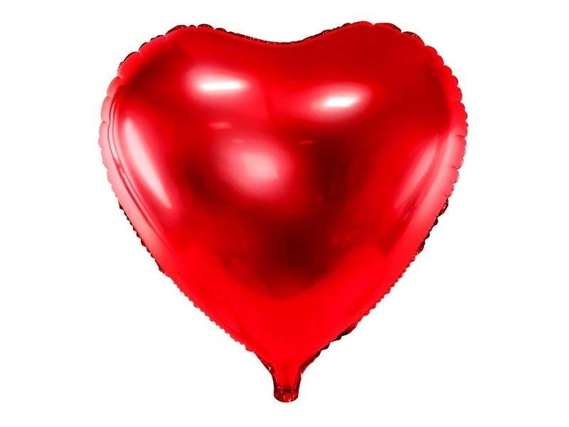 Fóliový balón Srdce 72 × 77 cm